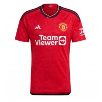 Pánský Fotbalový dres Manchester United Casemiro #18 2023-24 Domácí Krátký Rukáv